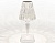 Светодиодная настольная лампа AMBRELLA DE8055 CL прозрачный LED 3000K/4200K/6400K 3W с сенсор.выкл.