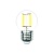 Лампа светодиодная филамент VOLPE LED-G45-4W/4000K/E27/CL/SLF серия Active