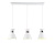 Светильник подвесной AMBRELLA TR8466/3 WH/FGD белый/золото E27/3 max 60W 550*135*1000