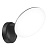 Светильник архитектурный UNIEL ULU-S65A-10W/4000K IP65 BLACK накладной. Белый свет (4000K). Черный