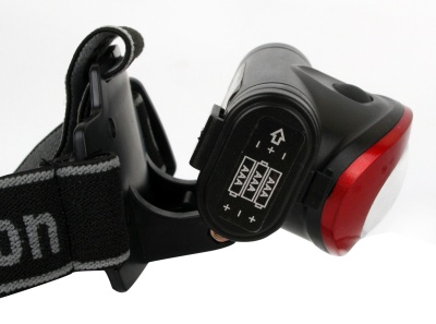 Фонарь CAMELION LED 5382 налобный, черн., COB, 4реж, 3XLR03 в компл, пласт, откр. блист