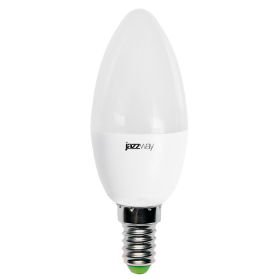 Лампа JAZZWAY PLED-DIM C37 7W  3000K 540Lm E14 230/50 (10/50)