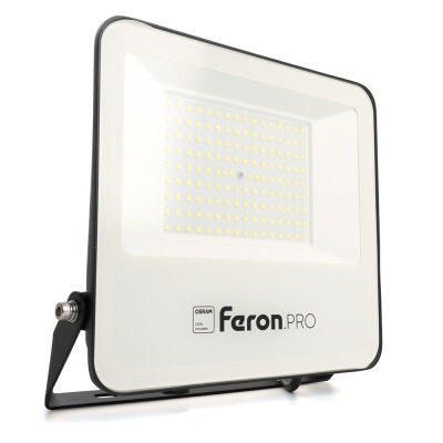 Прожектор светодиодный FERON LL-1000 100W 6400K IP65  AC220-240V/50Hz, черный /OSRAM