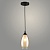 Подвес N4824/1HQ BK+AM черный 1х40W E27 d120 h800, QH22