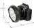 Фонарь ULTRAFLASH LED5362 налобный аккум., черный 7LED 2режима, пластик (1/100)