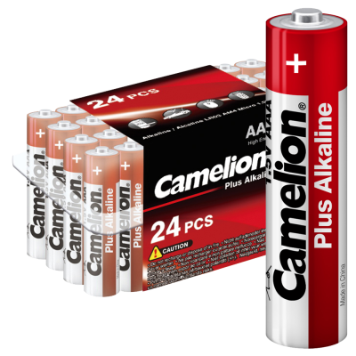Батарейка CAMELION LR03 Plus Alkaline BP-24, 1.5В (24/144/576)