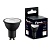Лампа светодиодная FERON LB-1607 7W 230V GU10 2700K MR16 в черном корпусе с линзой 110 градусов