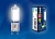 Лампа светодиодная UNIEL LED-JCD-4W/NW/G9/CL GLZ01TR прозрачная. Белый свет (4000К)