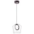 796110 Люстра CARAMELLO LED 6W 130LM КОФЕЙНЫЙ/ПРОЗРАЧНЫЙ 3000K