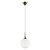 813031 Подвес GLOBO 1х40W E14 electroplating bronze/white