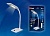 Светильник настольный UNIEL TLD-545 Black-White/LED/350Lm/3500К 4W. Механ. выключатель.Черны с белым