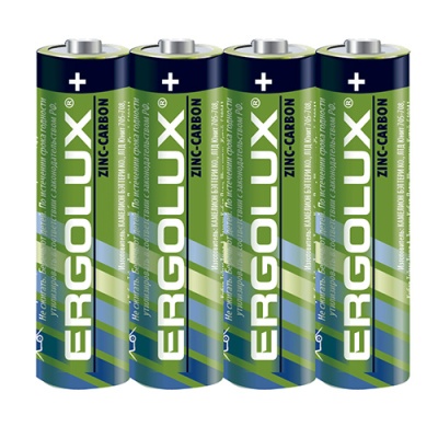 Батарейка Ergolux R6 SR4, 1.5В (4/60/960)