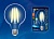 Лампа светодиодная UNIEL LED-G95-10W/3000K/E27/CL PLS02WH картон