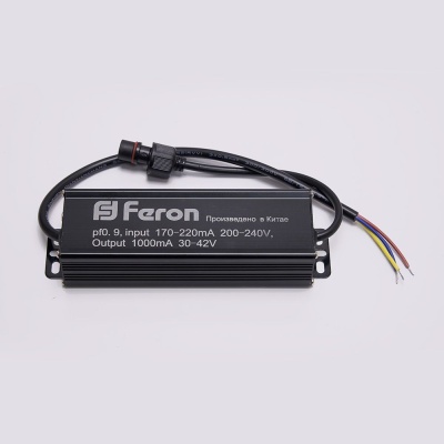 Панель пылевлагозащищенная FERON AL2154 40W 6500K 4200Lm матовая, белый IP54 (4)