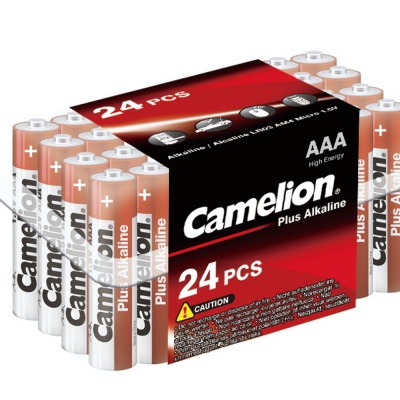 Батарейка CAMELION LR03 Plus Alkaline BP-24, 1.5В (24/144/576)