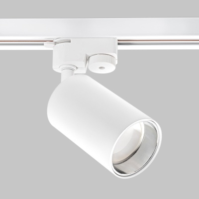 ИМИДЖ Светильник IL.0010.0057  GU10  на однофазный трек 220V, Белый + Хром 