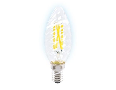 Лампа Ambrella Filament LED C35 6W E14 6400K (50W) 220-240V