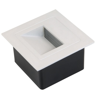 Светильник для ступеней 2Вт 5000К Металл Квадрат Белый General GSTL-ST2-2BT-5K