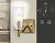 Светильник настенный Ambrella TR3236 BS/FR латунь/белый матовый E14 max 40W 250*120*210