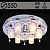 Люстра 5251/6+1 6х40W Е14+1х35W MR11 ПДУ LED-WT d550