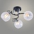 Люстра XA1259B/3 BK+CR черный/хром 3х60W E27 d460 h240, HN21