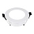 Встраиваемый светильник General GCL-MR16-R-WHITE Круглый Белый