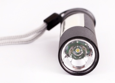 Фонарь ULTRAFLASH LED51523 аккум. 4В, черный, 2LED, 3 Вт, 3 реж, Micro-USB, бокс