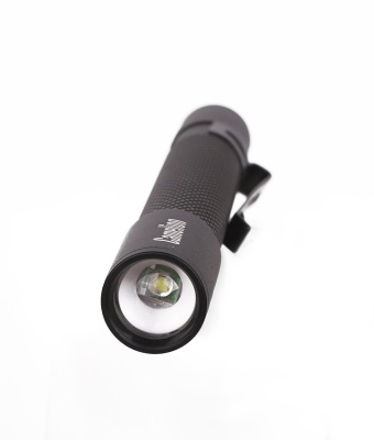 Фонарь CAMELION LED51533 черный LED XPE ZOOM 3 реж 2XLR03 алюм. откр. блистер