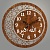 Часы настенные 3511-001 35х35 см