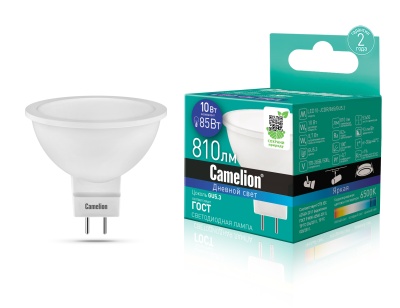 Лампа CAMELION LED10-JCDR/865/GU5.3 220V 10W ()