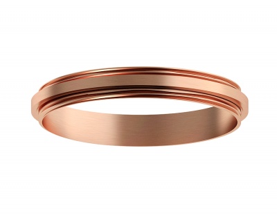 Коннектор для соединения D70+D70mm A2073 PPG золото розовое полированное D70*H9mm Out1.5mm