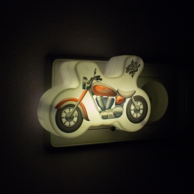 Светильник-ночник СТАРТ  NL 3LED Мотоцикл красный