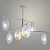 Люстра 40498/6 CR хром 6х60W E14 d900 h686, SJNG23