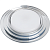 Светильник FERON CD5024 круг 20LED*2835 SMD 4000K, 15W GX53, прозрачный, хром (без лампы) с подсв