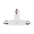 Коннектор белый левый внешний Jazzway PTR CT-WH 3P L/OUT