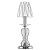 705914 Настольная лампа RICCIO 1х40W E14 ХРОМ