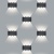 Светильник FERON DH101 6*1W, 450Lm, 4000K, белый, 170*80*40