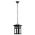 Светильник FERON PL675 60W 230V E27 155*155*730мм черный (на цепочке 500мм)