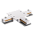 Коннектор JAZZWAY PTR/R CT-WH белый T-обр. встраиваемый (1/40)