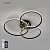 Светильник ESTARES LUNE 70W 3R-APP-600x480x130-BLACK/GOLD/WHITE-220-IP20  Управляемый светодиодный