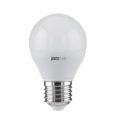 Лампа JAZZWAY PLED-SP G45 7W 5000K 560Lm  E14 230V 50Hz (10/50)