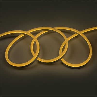 Неон гибкий высокомощный GLS-2835-144-12-220-BPNL-IP67-3000K сечение 15*25мм, катушка 50м