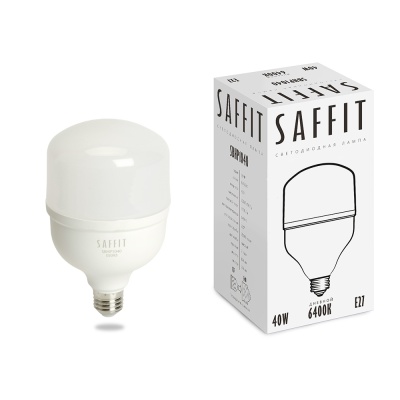 Лампа светодиодная SAFFIT 40W 6400K 230V E27-E40, SBHP1040