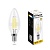 Лампа светодиодная FERON LB-166 7W 230V E14 2700K  филамент C35, диммируемая