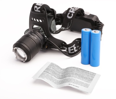 Фонарь ULTRAFLASH LED5339 налоб акк 3,7В, черн., LED+синий LED, 5 Вт, фокус, 2 ак. 4 реж, USB, са