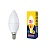 Лампа светодиодная VOLPE LED-C37-9W/WW/E14/FR/NR картон 3000K Серия Norma