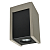 210033-GU10 Светильник накладной Grey+BLK