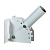 Кронштейн UFV-C01-35-250 GREY для консольного светильника. 250 мм. Рег.угол. Диаметр 35мм. Серый