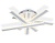 Светильник Ambrella FA8903 WH/CH белый/хром 132W 3000K-6400K 620*590*150 (ПДУ РАДИО 2.4G)