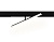 Светильник для Magnetic 220V GL1361 BK черный IP20 12W 3000K-6400K 120° 608*25*110 (Без ПДУ)димм.упр